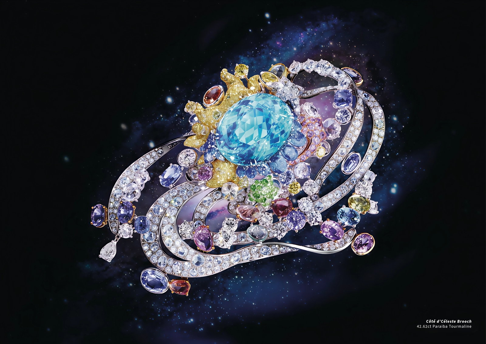 Côté d’Céleste brooch — final piece